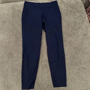 Old Navy dark blue mesh leggings